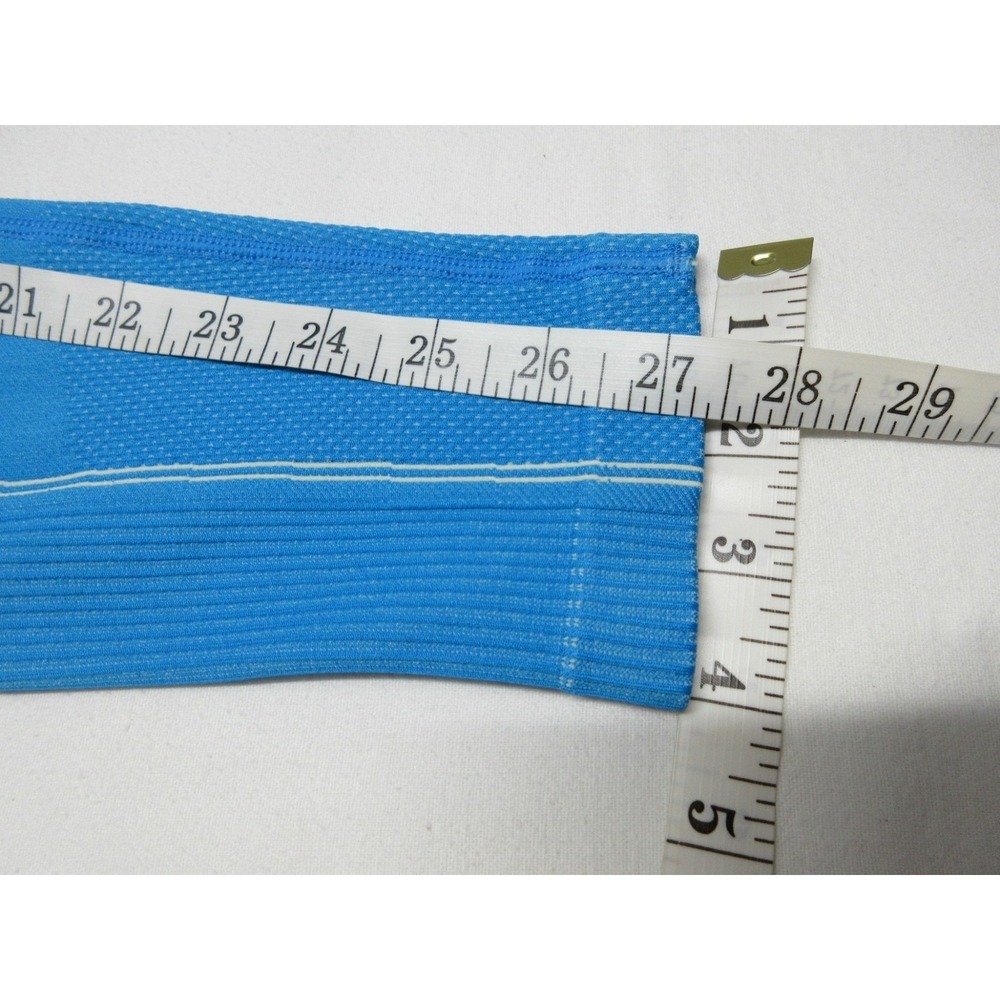 Seamless Compression Workout Leggings Women's Size XS/S‎ Blue Stretch Athletic - Picture 13 of 13